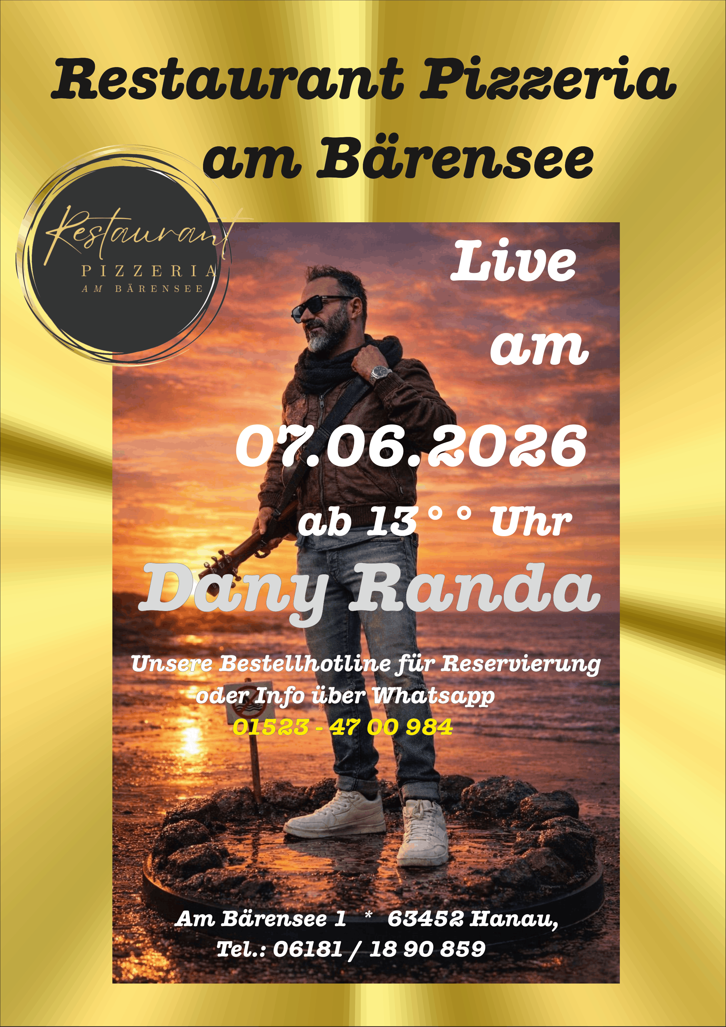 Live-Musik am 07.06.2026 – Flyer