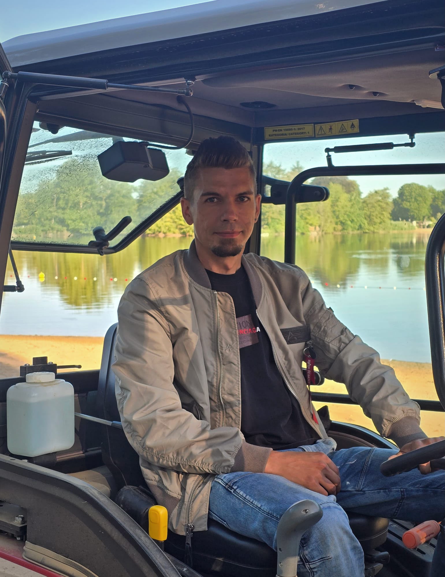 Patrick, Juniorchef und Leitung Außenbereich am Campingplatz Bärensee